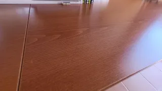 Mesa de despacho angular madera