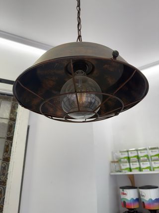 Lámpara de techo industrial vintage