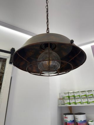 Lámpara de techo industrial vintage