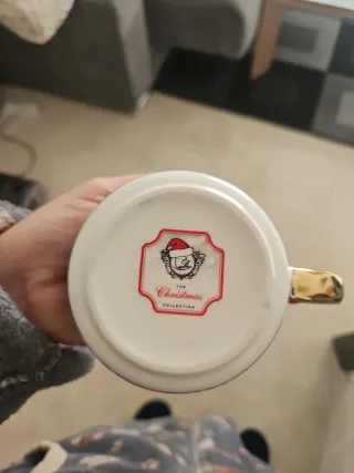 Pack Taza Navideña con Cuchara y Plato