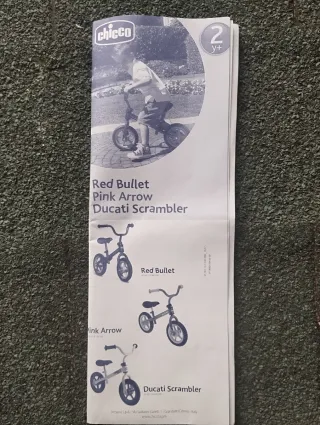 Bici sin pedales Chicco Red-Bullet