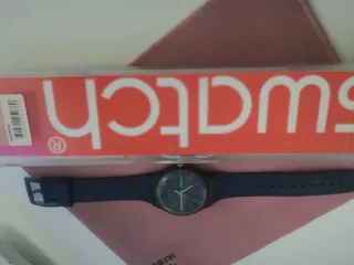 Reloj Swatch Azul y Verde