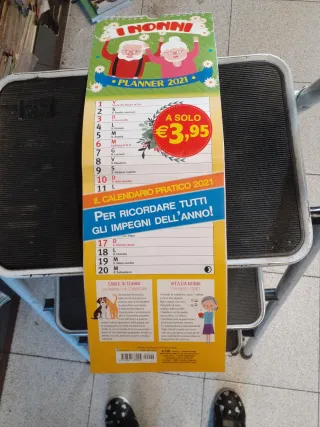 Calendario I Nonni Planner 2021