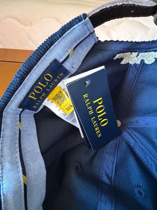 Gorra Ralph Lauren Pana Navy Blue