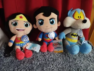 Peluche Rey leon, micky, stich, bluy, superman, ET
