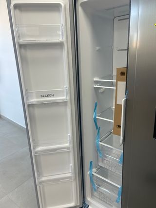 Nevera Americana Inox Becken