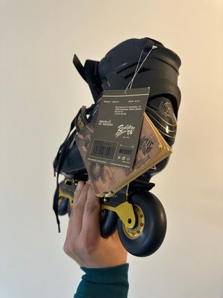 Patines Freeskate Slalom KRF Negro/Dorado