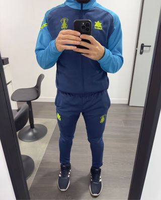 Chándal Luanvi azul talla M hombre