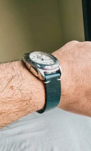 Reloj Seiko Automático Plata/Verde