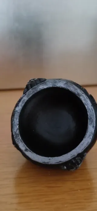 Incensario dragón  Cerámica negra