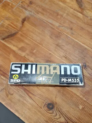 Pedales Shimano PD-M535 con plataforma
