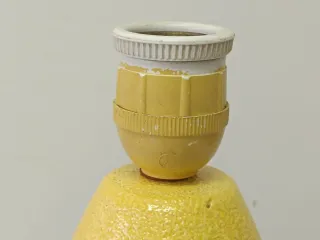 Lámpara cerámica vintage Italia multicolor