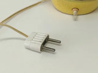 Lámpara cerámica vintage Italia multicolor