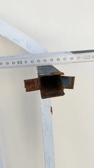 Reja de hierro macizo para ventan. Solid Iron wind