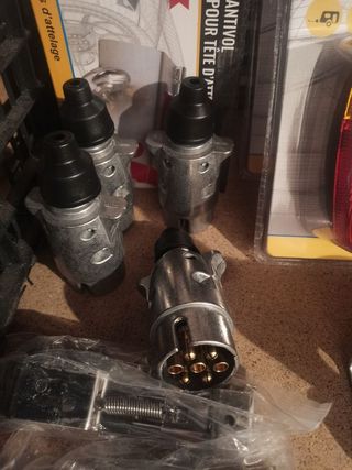 Dos piña conector remolque