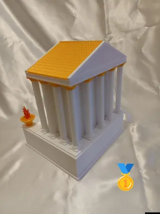 Templo Griego para Playmobil