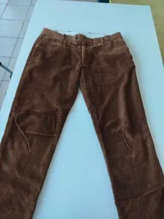 Pantalones de pana marrones