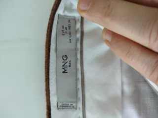 Pantalones de pana marrones