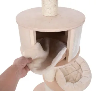 Rascador Gatos Natural Paradise Magnolia Gris