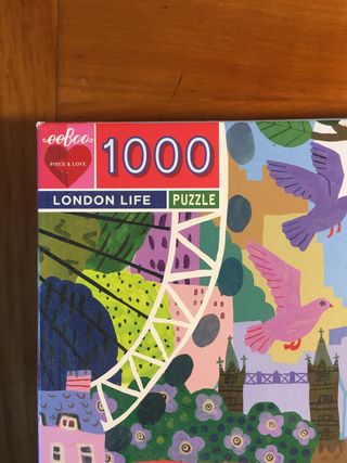 Puzzle Eeboo 1000 Piezas London Life
