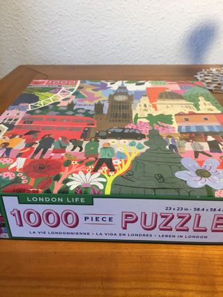 Puzzle Eeboo 1000 Piezas London Life