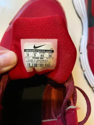 Tenis Nike Rojos Deportivos