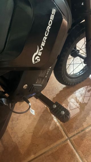 Moto Eléctrica Infantil EVERCROSS Negra