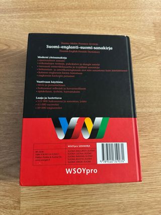 Diccionario inglés - finlandés