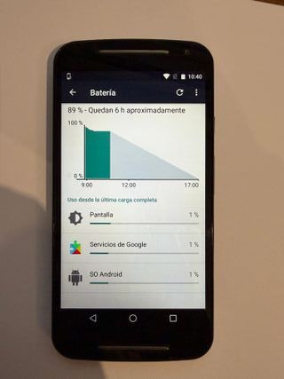Móvil Motorola Moto G 2ª Gen Negro