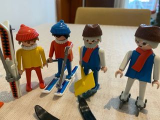 Playmobil 3467 Esquiadores Vintage