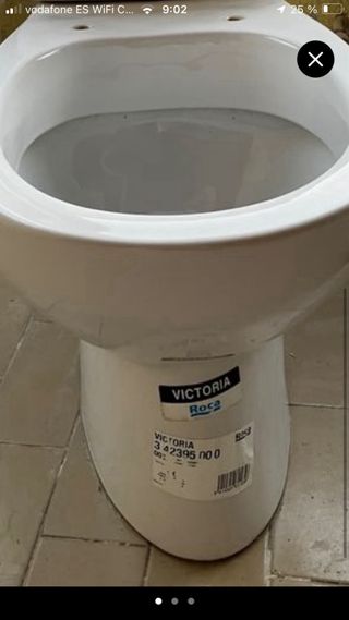 Taza WC Roca Victoria Blanco
