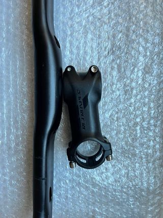 Manillar carretera 380mm + Potencia aluminio 80mm