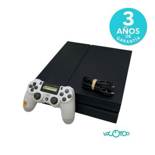 PS4 Slim 500Gb Negra + Mando Blanco