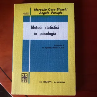 Metodi statistici in psicologia