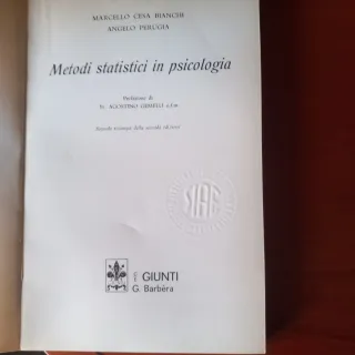 Metodi statistici in psicologia