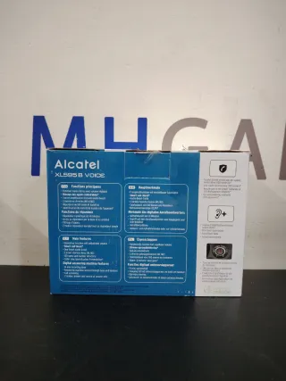 Alcatel XL595B Voz Negro