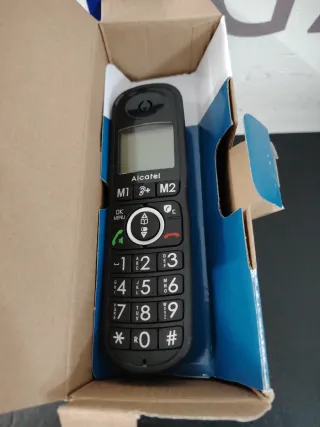 Alcatel XL595B Voz Negro