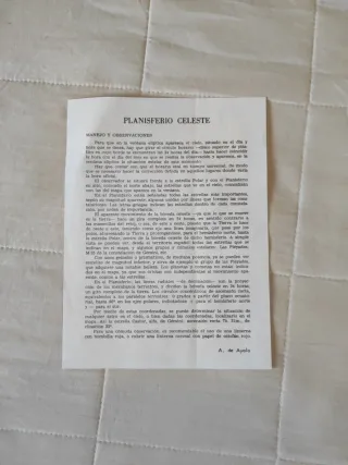 Planisferio Halley + identificador embarcaciones