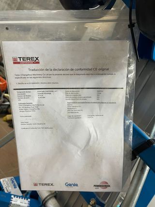 Elevador Genie SLA-20 Superlift Advantage NUEVO