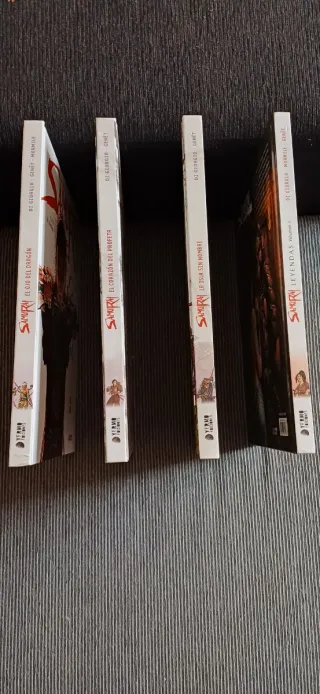 Samurai, vols. 1, 2, 3, 4