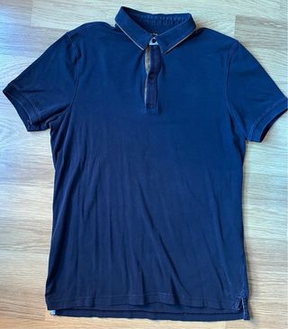 Polo Massimo Dutti Azul Marino