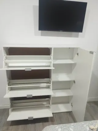 Zapatero 3 alturas madera