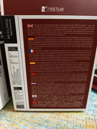 Ventilador Noctua NF-F12 PWM 120mm Premium Fan