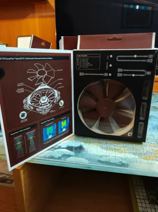 Ventilador Noctua NF-F12 PWM 120mm Premium Fan