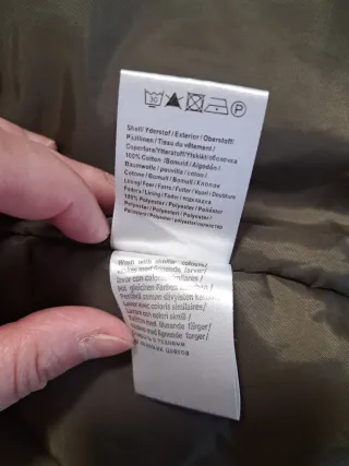 Cazadora verde mujer Talla M-L