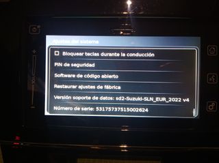 GPS Suzuki Swift Original Actualizado