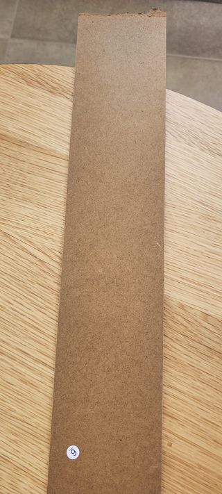 Escritorio LINDVED Roble 48x120 2 Cajones