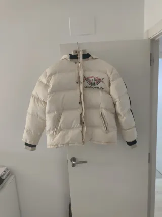 Chaqueta Christian Audigier Beige Talla L