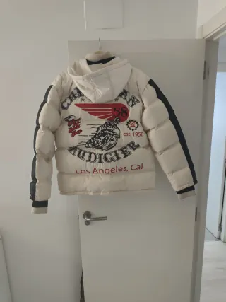 Chaqueta Christian Audigier Beige Talla L