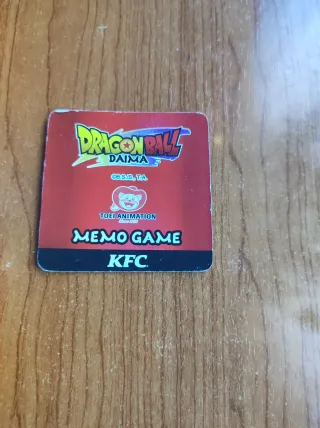 Carta Dragon Ball Daima KFC Neva